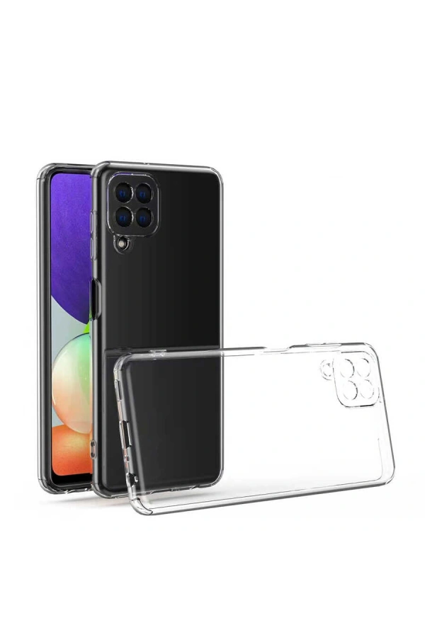 Galaxy M33 Kılıf Zore Kamera Korumalı Süper Silikon Kapak