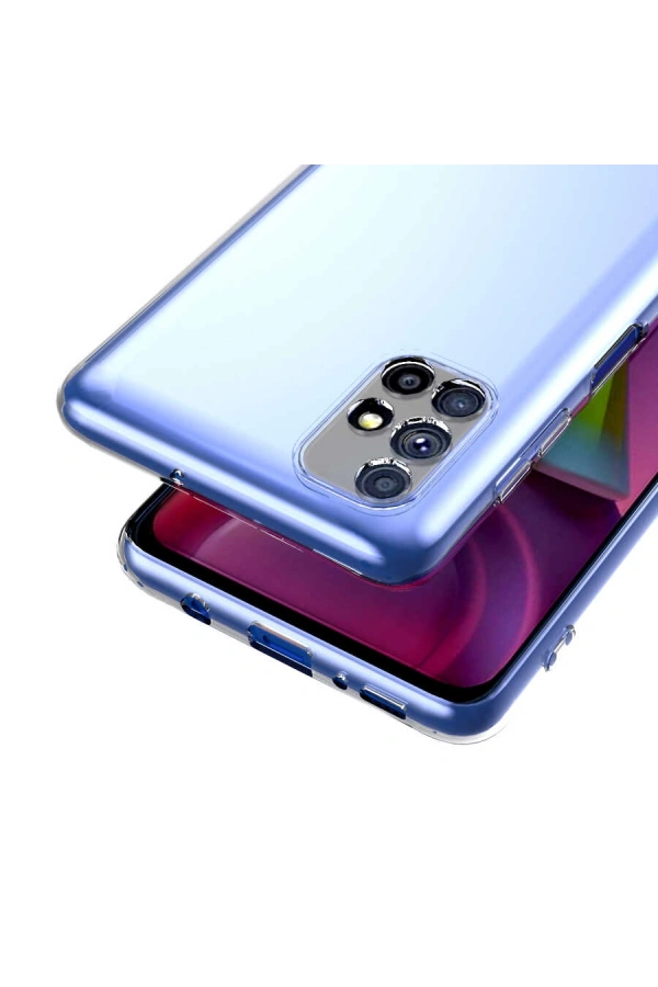 Galaxy M51 Kılıf Zore Kamera Korumalı Süper Silikon Kapak