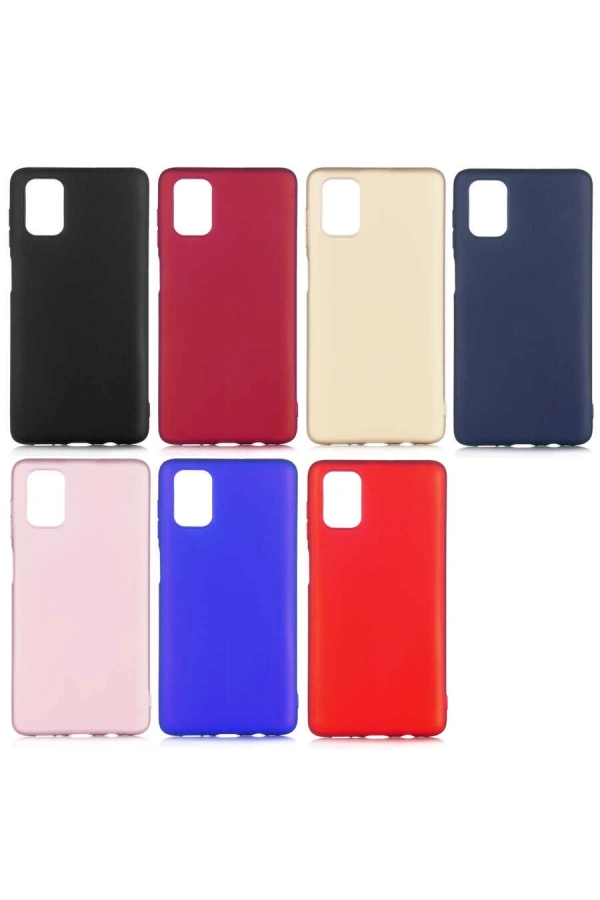Galaxy M51 Kılıf Zore Premier Silikon Kapak