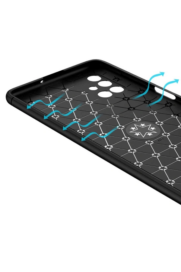 Galaxy M51 Kılıf Zore Ravel Silikon Kapak