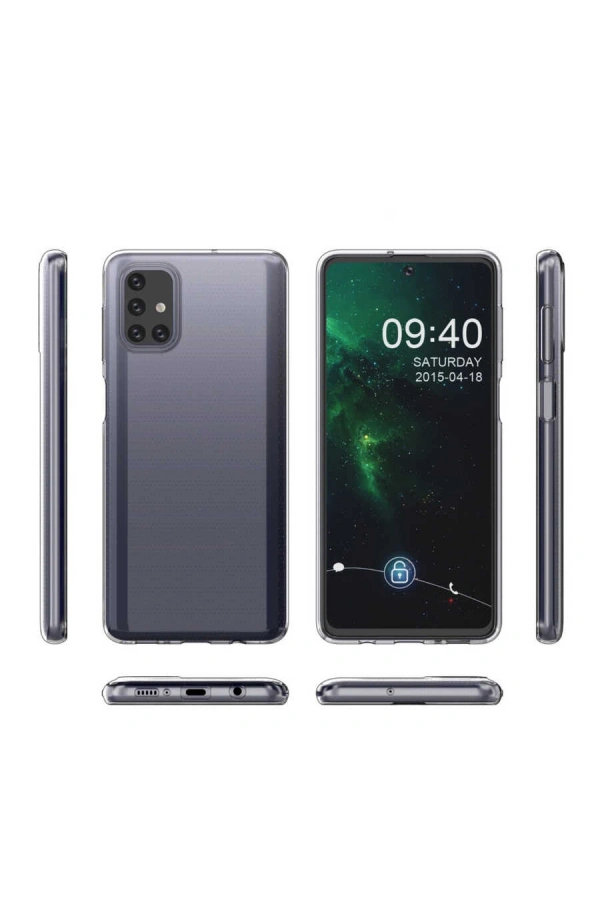 Galaxy M51 Kılıf Zore Süper Silikon Kapak