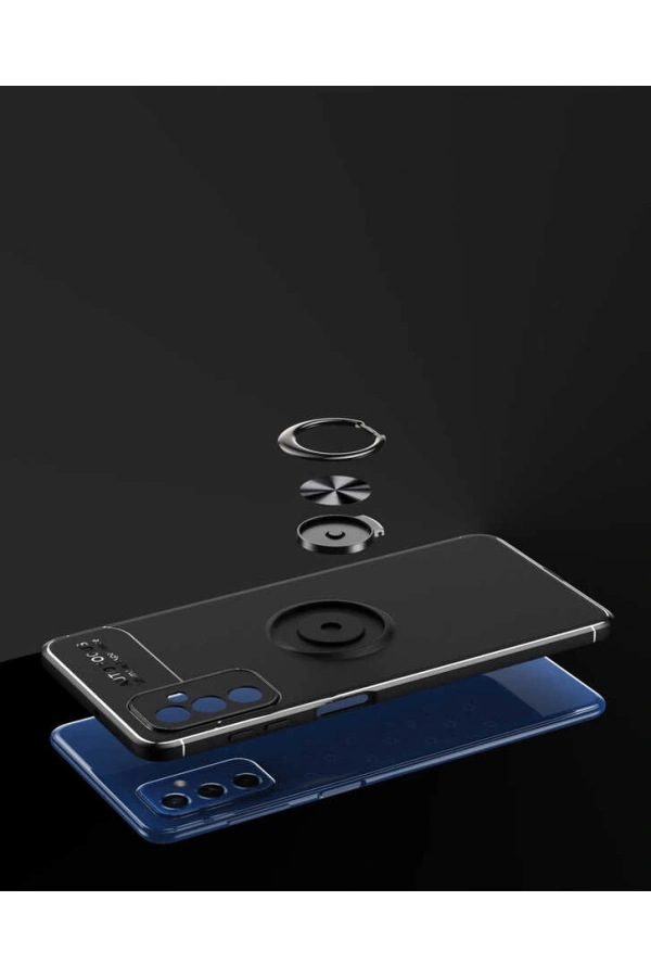 Galaxy M52 Kılıf Zore Ravel Silikon Kapak
