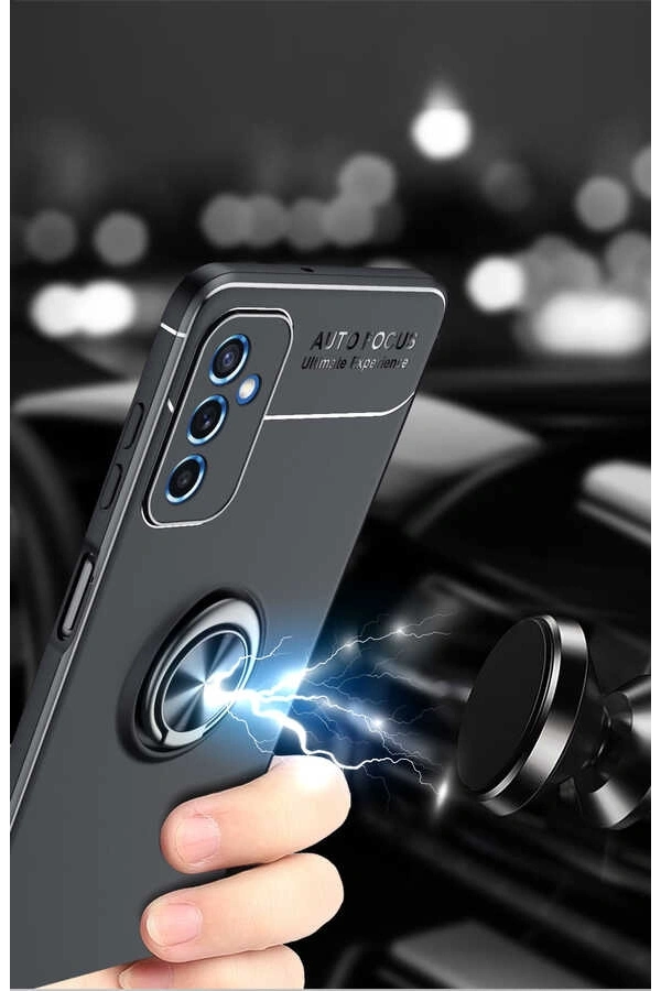 Galaxy M52 Kılıf Zore Ravel Silikon Kapak