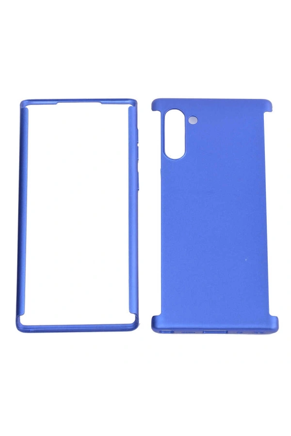 Galaxy Note 10 Kılıf Zore 360 3 Parçalı Rubber Kapak