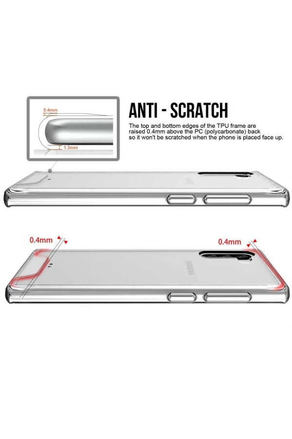 Galaxy Note 10 Kılıf Zore Gard Silikon