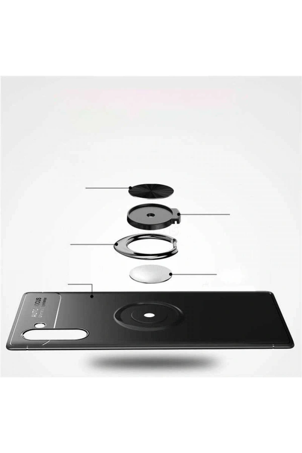 Galaxy Note 10 Kılıf Zore Ravel Silikon Kapak