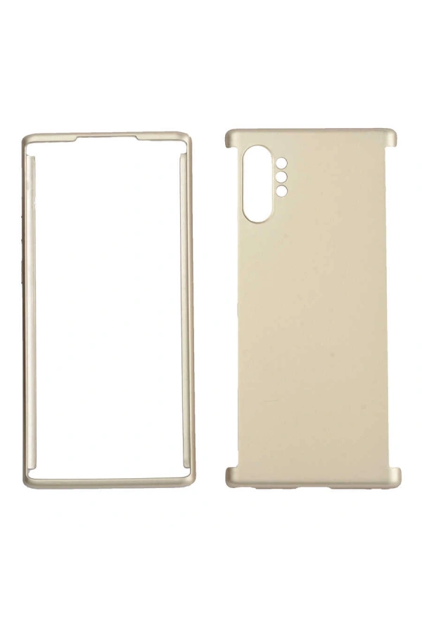 Galaxy Note 10 Plus Kılıf Zore 360 3 Parçalı Rubber Kapak