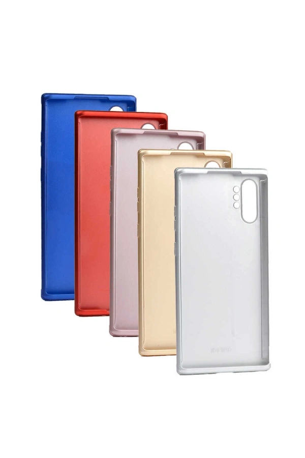 Galaxy Note 10 Plus Kılıf Zore 360 3 Parçalı Rubber Kapak