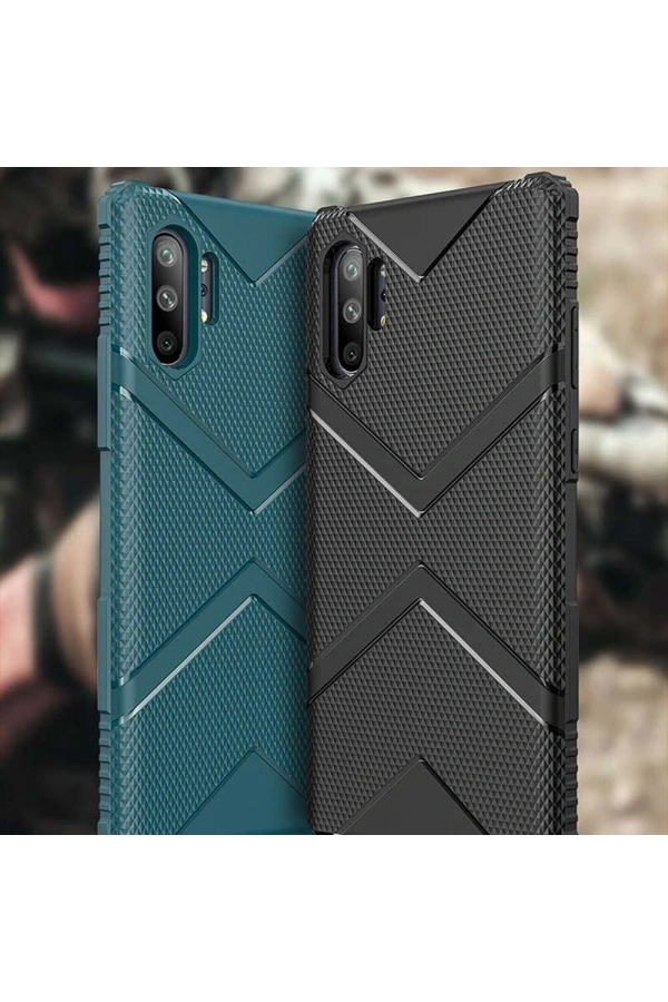 Galaxy Note 10 Plus Kılıf Zore Hank Silikon