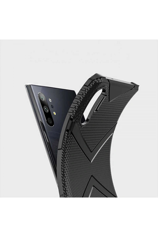 Galaxy Note 10 Plus Kılıf Zore Hank Silikon