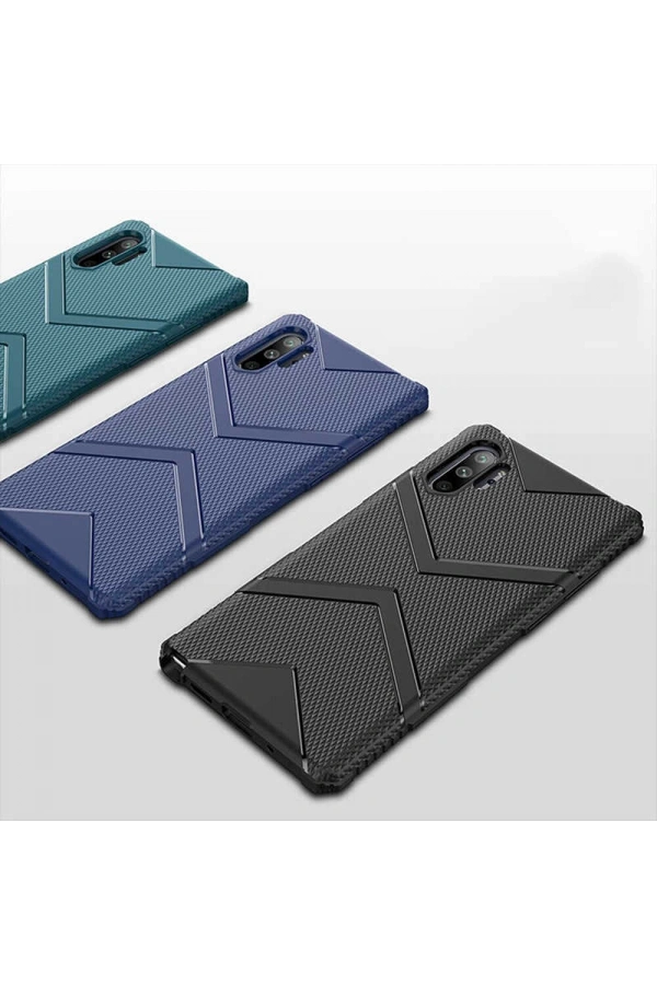 Galaxy Note 10 Plus Kılıf Zore Hank Silikon