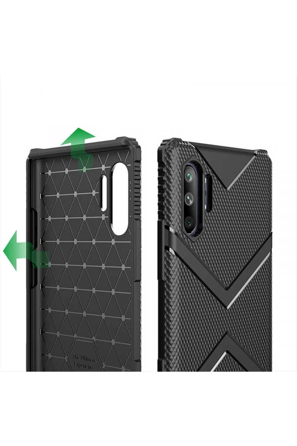 Galaxy Note 10 Plus Kılıf Zore Hank Silikon