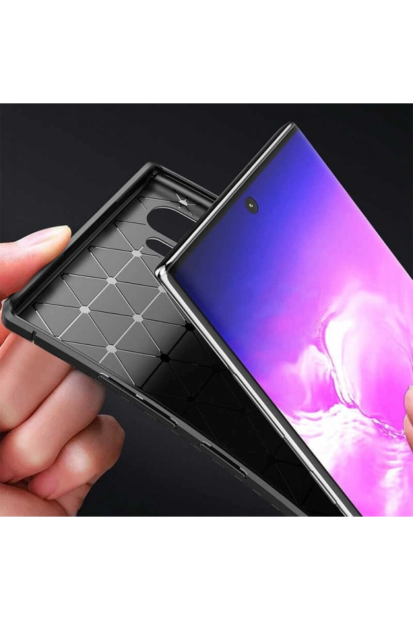 Galaxy Note 10 Plus Kılıf Zore Negro Silikon Kapak