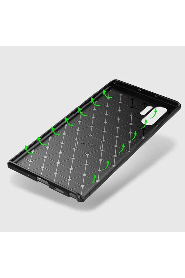 Galaxy Note 10 Plus Kılıf Zore Negro Silikon Kapak