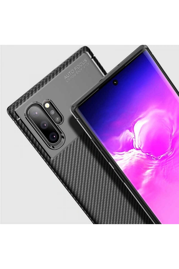 Galaxy Note 10 Plus Kılıf Zore Negro Silikon Kapak