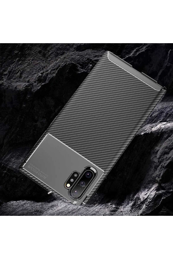 Galaxy Note 10 Plus Kılıf Zore Negro Silikon Kapak