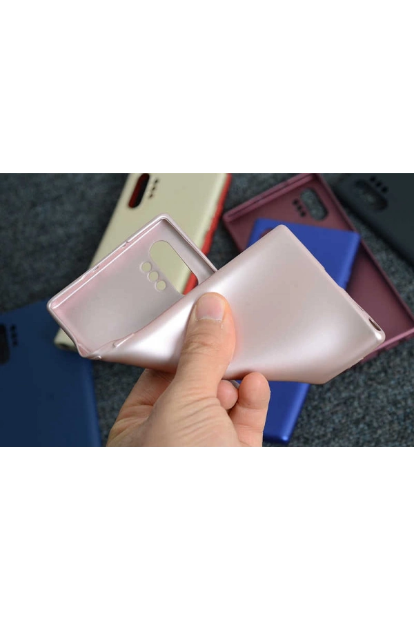 Galaxy Note 10 Plus Kılıf Zore Premier Silikon Kapak