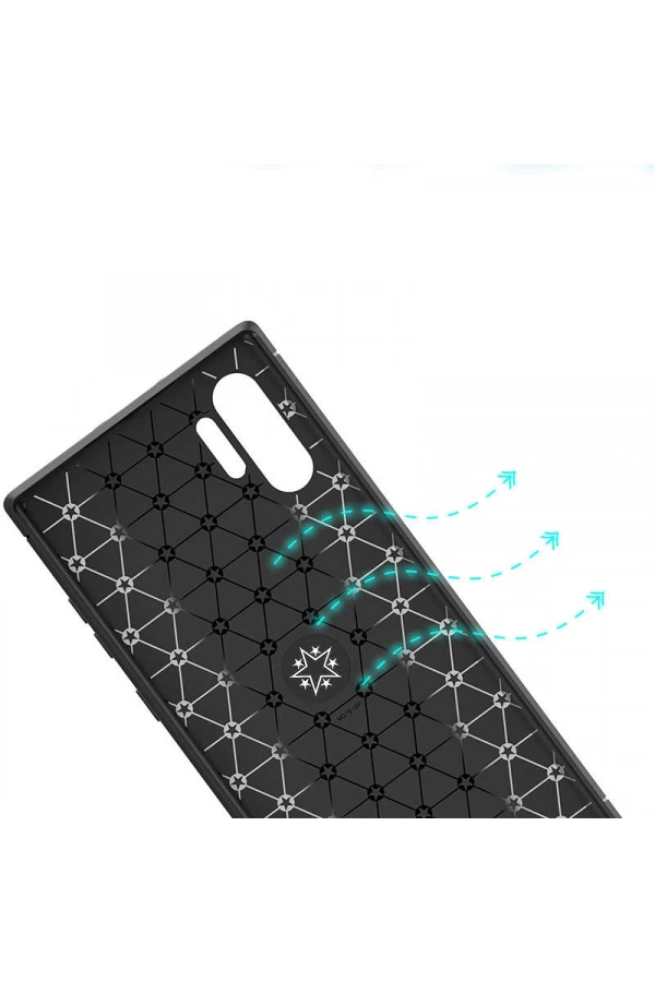 Galaxy Note 10 Plus Kılıf Zore Ravel Silikon Kapak