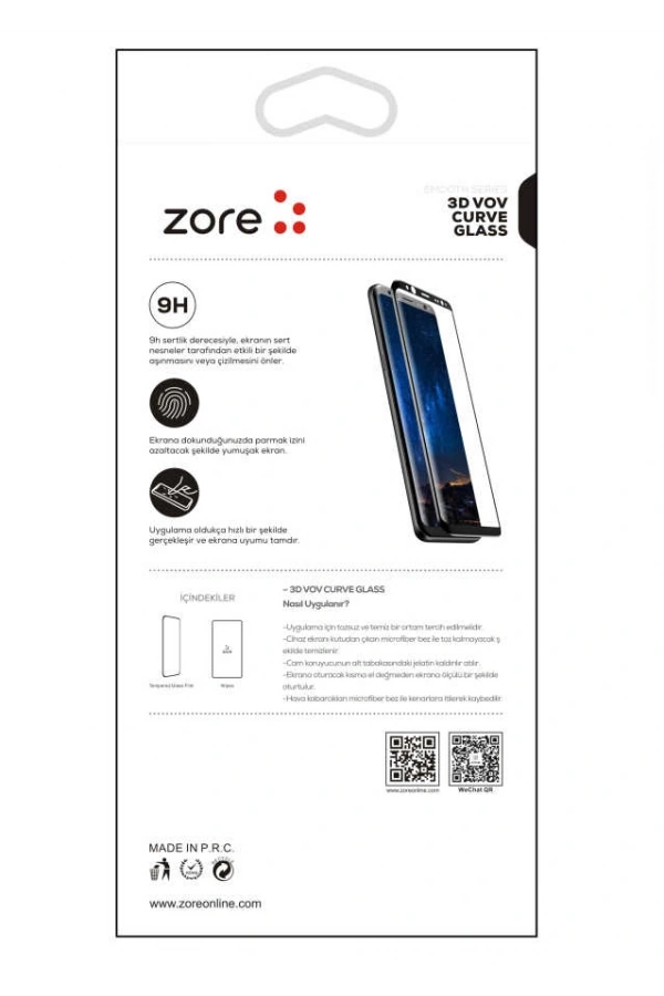 Galaxy Note 10 Zore 3D Vov Curve Glass Ekran Koruyucu