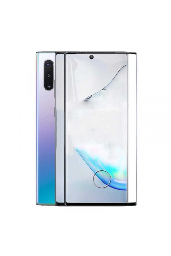 Galaxy Note 10 Zore Kavisli Full Yapışkanlı Cam Ekran Koruyucu