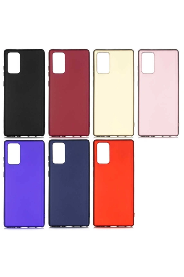 Galaxy Note 20 Kılıf Zore Premier Silikon Kapak