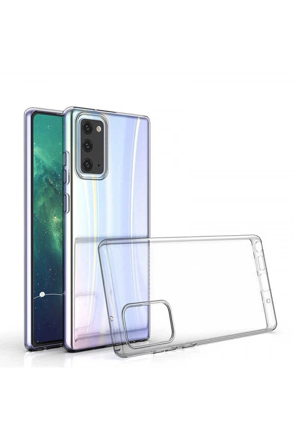 Galaxy Note 20 Kılıf Zore Süper Silikon Kapak