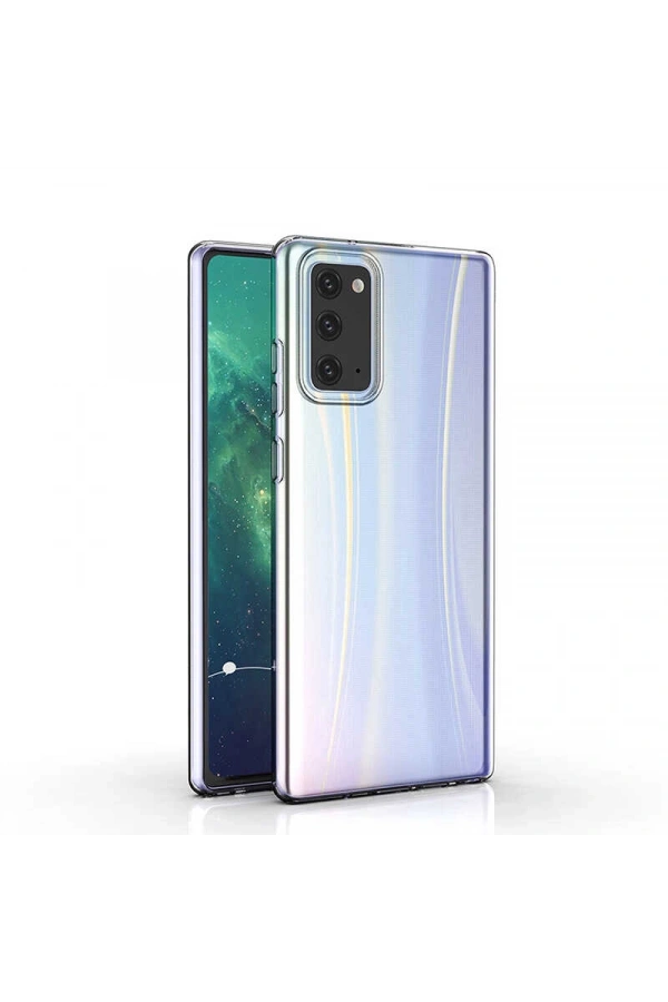 Galaxy Note 20 Kılıf Zore Süper Silikon Kapak