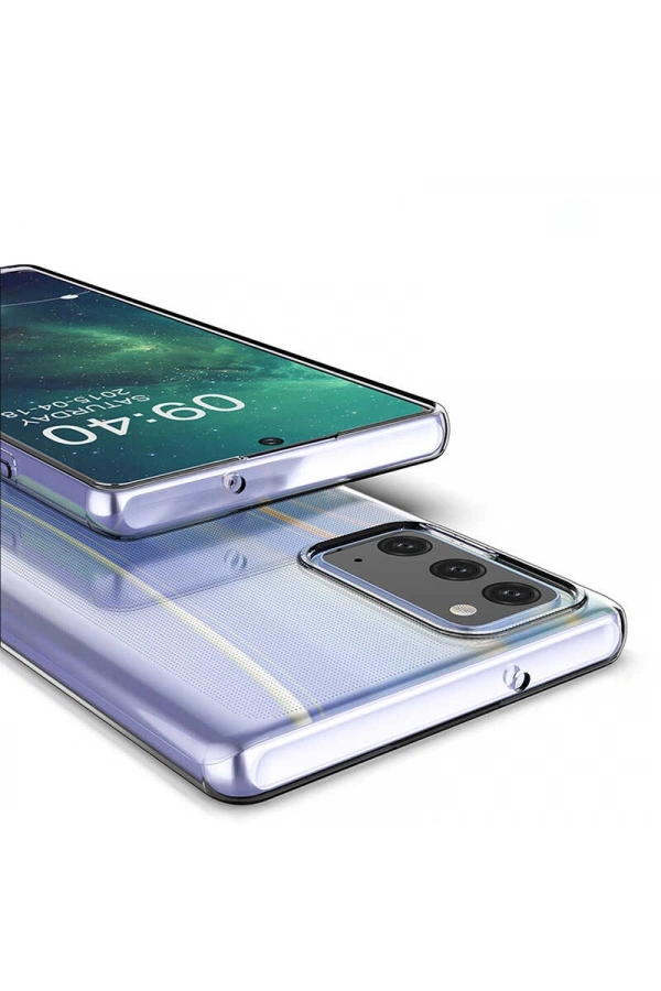 Galaxy Note 20 Kılıf Zore Süper Silikon Kapak