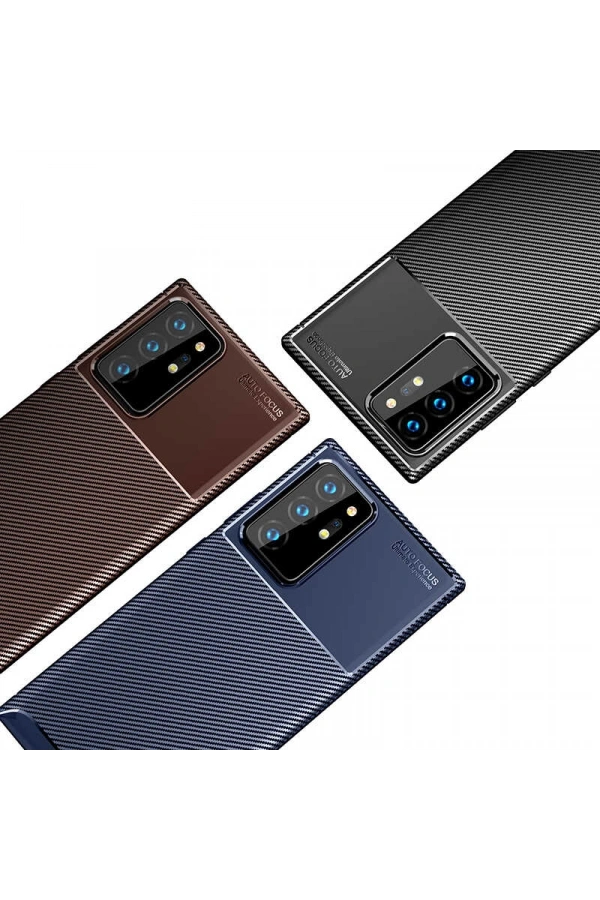 Galaxy Note 20 Ultra Kılıf Zore Negro Silikon Kapak