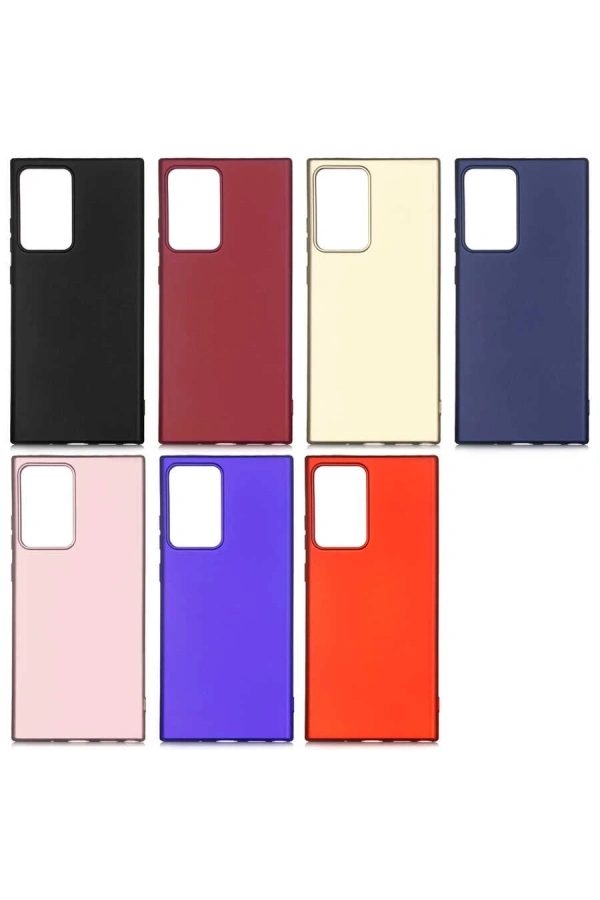 Galaxy Note 20 Ultra Kılıf Zore Premier Silikon Kapak