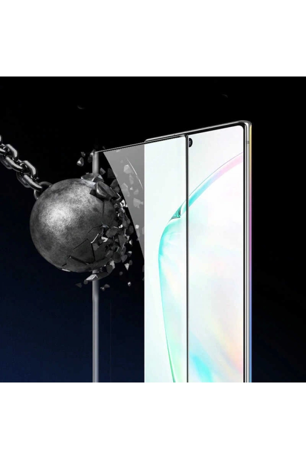 Galaxy Note 20 Ultra Zore Kavisli Full Yapışkanlı Cam Ekran Koruyucu