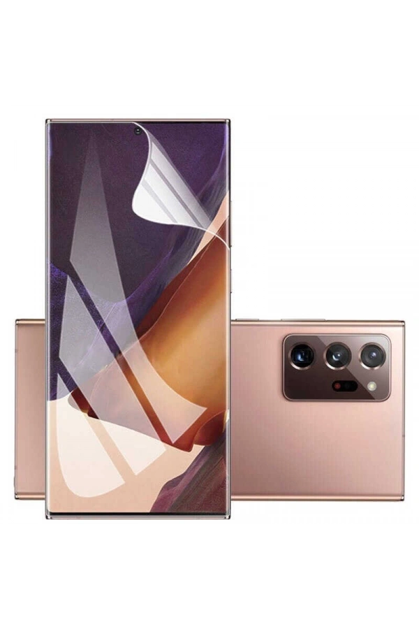 Galaxy Note 20 Ultra Zore Süper Pet Ekran Koruyucu Jelatin