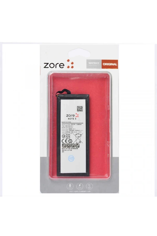 Galaxy Note 5 Zore Tam Orjinal Batarya
