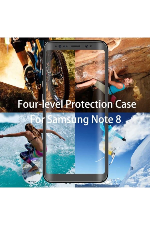Galaxy Note 8 Kılıf 1-1 Su Geçirmez Kılıf
