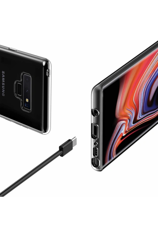 Galaxy Note 9 Kılıf Zore Süper Silikon Kapak