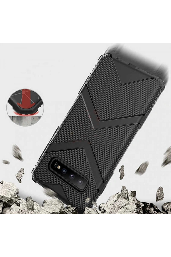 Galaxy S10 Kılıf Zore Hank Silikon