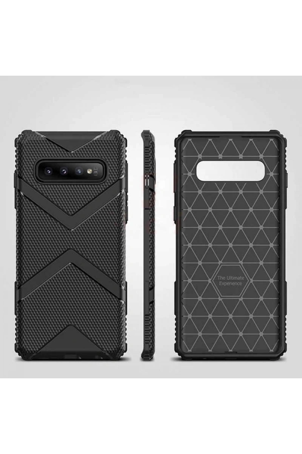 Galaxy S10 Kılıf Zore Hank Silikon