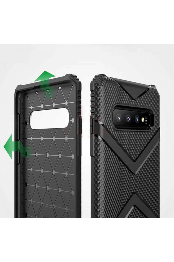 Galaxy S10 Plus Kılıf Zore Hank Silikon