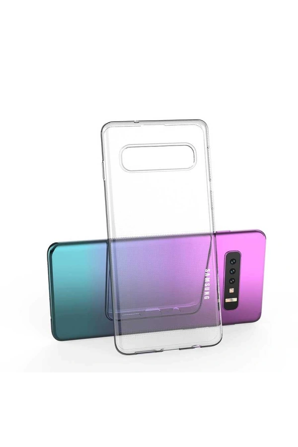 Galaxy S10 Plus Kılıf Zore Kamera Korumalı Süper Silikon Kapak