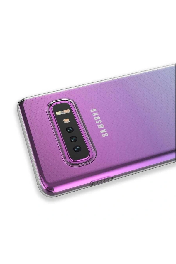 Galaxy S10 Plus Kılıf Zore Kamera Korumalı Süper Silikon Kapak