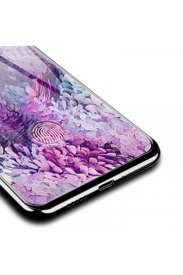 Galaxy S10 Plus Zore Kavisli Full Yapışkanlı Cam Ekran Koruyucu