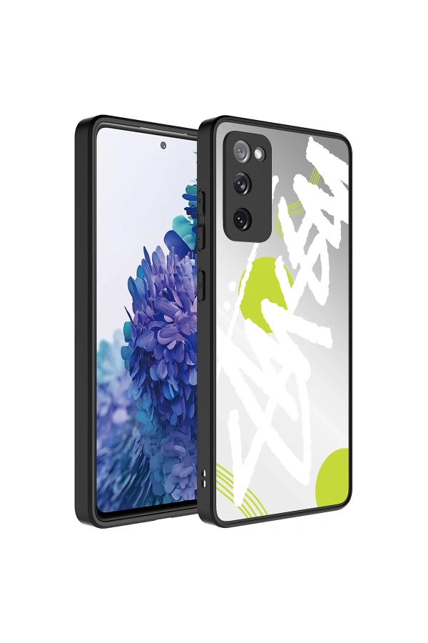 Galaxy S20 FE Kılıf Aynalı Desenli Kamera Korumalı Parlak Zore Mirror Kapak