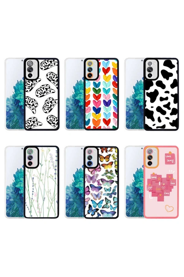 Galaxy S20 FE Kılıf Zore M-Fit Desenli Kapak