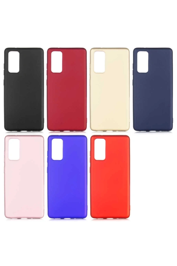Galaxy S20 FE Kılıf Zore Premier Silikon Kapak