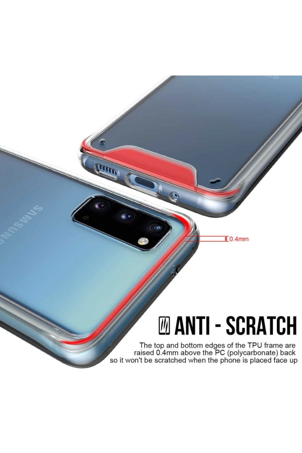 Galaxy S20 Kılıf Zore Gard Silikon