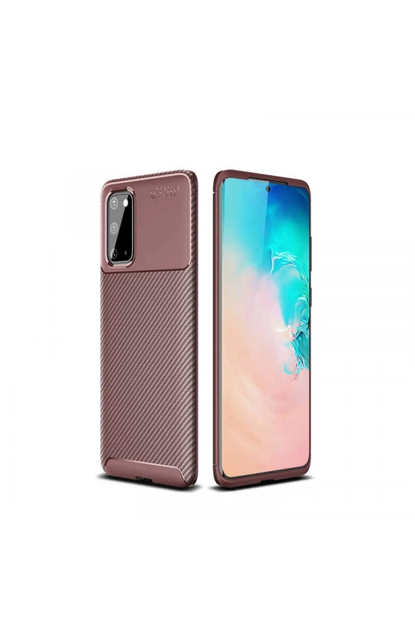 Galaxy S20 Kılıf Zore Negro Silikon Kapak