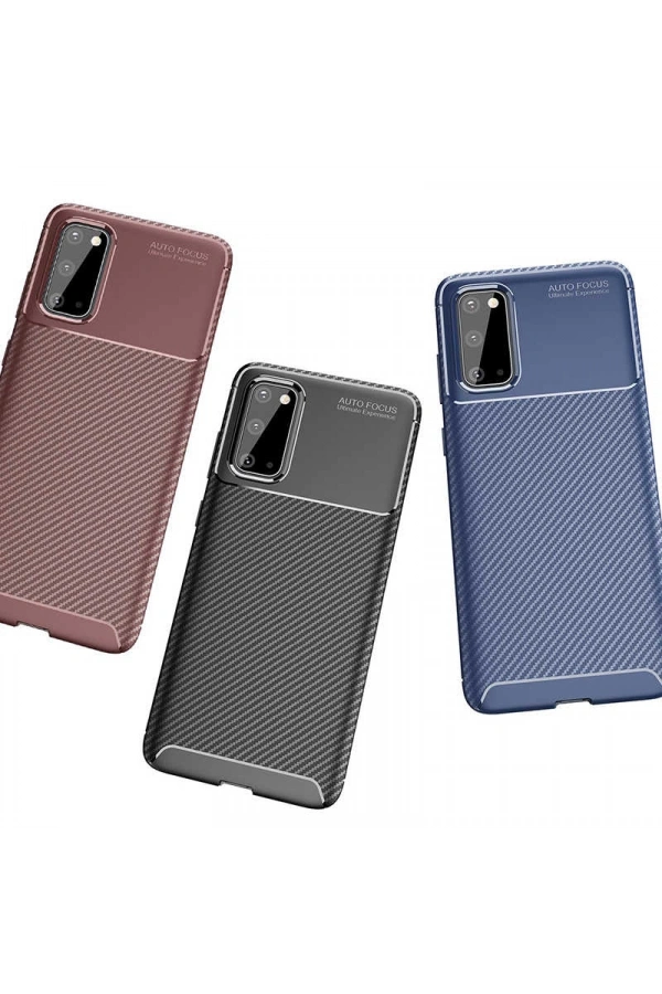 Galaxy S20 Kılıf Zore Negro Silikon Kapak