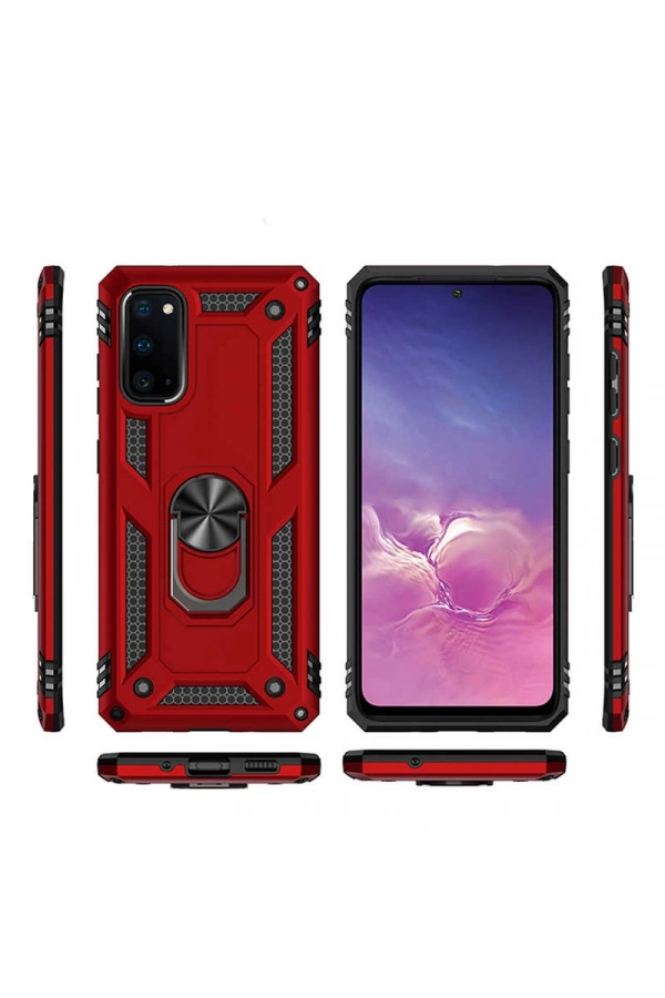 Galaxy S20 Kılıf Zore Vega Kapak