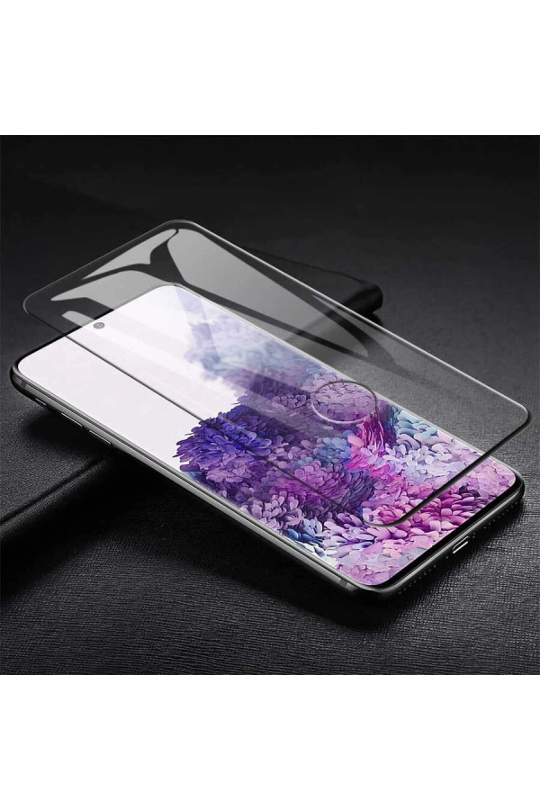 Galaxy S20 Plus Zore Kavisli Full Yapışkanlı Cam Ekran Koruyucu