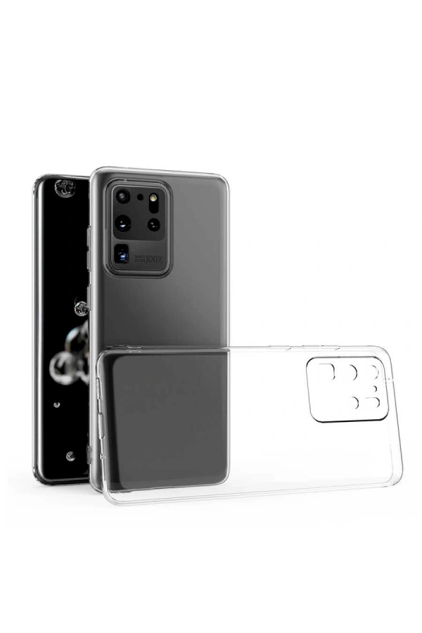 Galaxy S20 Ultra Kılıf Zore Kamera Korumalı Süper Silikon Kapak